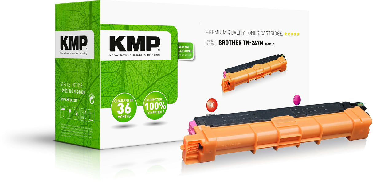 Kmp Tóner Compatible Para Brother Tn-247m/Tn247m Magenta 2300 S.B-T111x Extern Retail