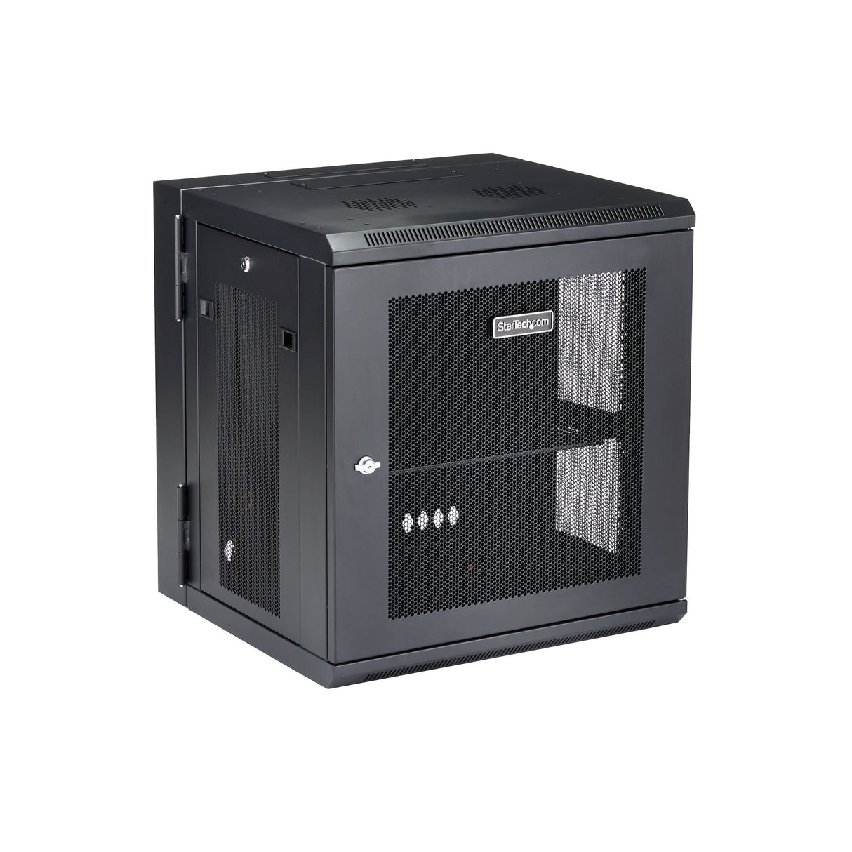 EAN 65030867405 - StarTech.com RK12WALHM armario rack Bastidor de pared Negro imagen 2