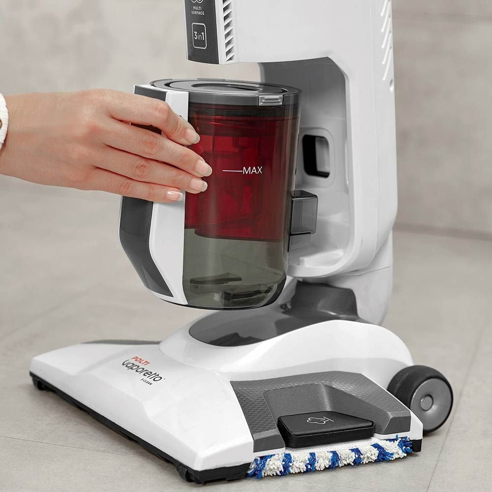 Limpiadora A Vapor Polti Pteu0295 Vaporetto 3 Clean 3 En 1, Blanco