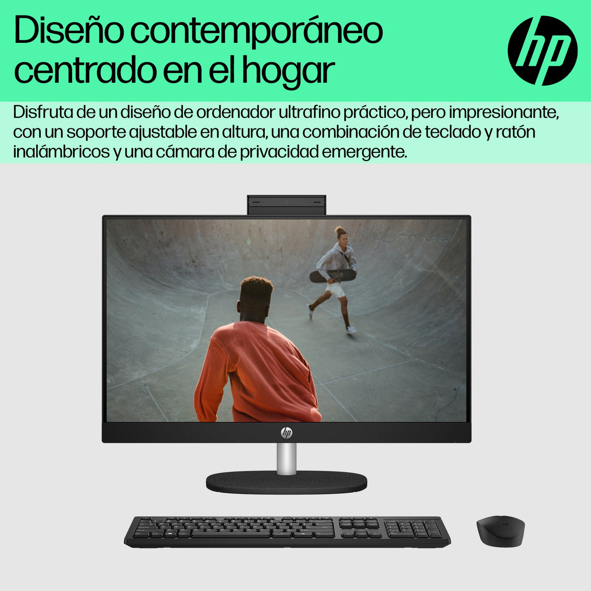 EAN 0199251923203 - HP 24-cr0161ns AMD Ryzen™ 5 7520U 60,5 cm (23.8") 1920 x 1080 Pixeles PC todo en uno 16 GB LPDDR5-SDRAM 5 imagen 12