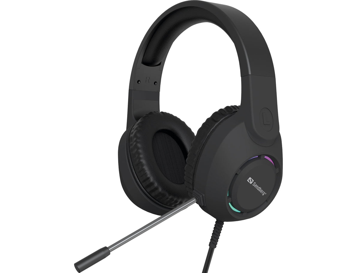 EAN 5705730126499 - Sandberg 126-49 auricular y casco Auriculares Alámbrico Diadema Juego USB tipo A Negro imagen 1