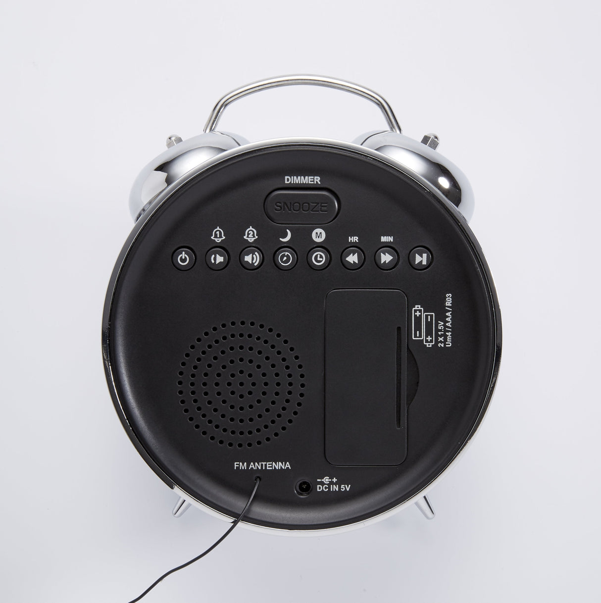 EAN 3499550357943 - Bigben Interactive RR90EPOKN radio Reloj Negro imagen 3