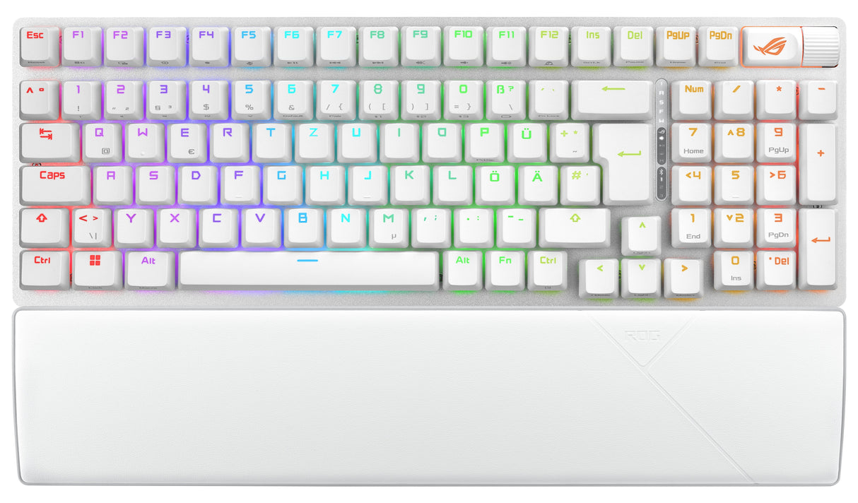 EAN 4711387487075 - ASUS ROG Strix Scope II 96 Wireless teclado Juego USB + RF Wireless + Bluetooth QWERTZ Alemán Blanco imagen 1