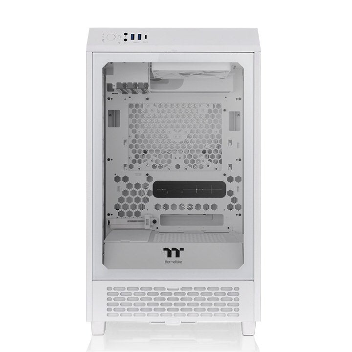 Caja Pc Thermaltake The Tower 200 Mini Tower "Snow" Blanco Retail