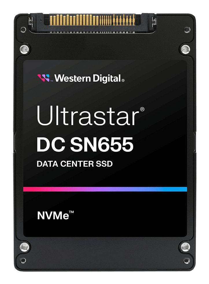 Western Digital Ultrastar Dc Sn655 15,3 Tb U.3 Pci Express 4.0 Nvme Tlc 3d Nand