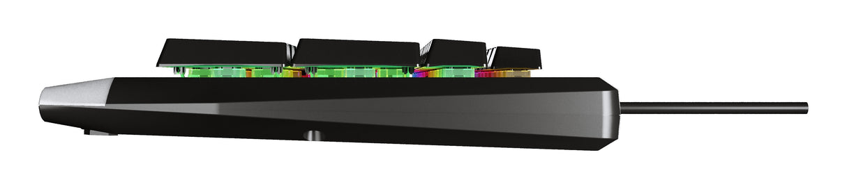 Natec Genesis Teclado (Ingles) Gaming Keyboard Rhod 300 Rgb Us Layout