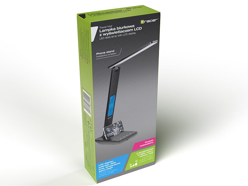 Tracer Traosw47052 Lámpara De Escritorio Tracer Noir Lcd