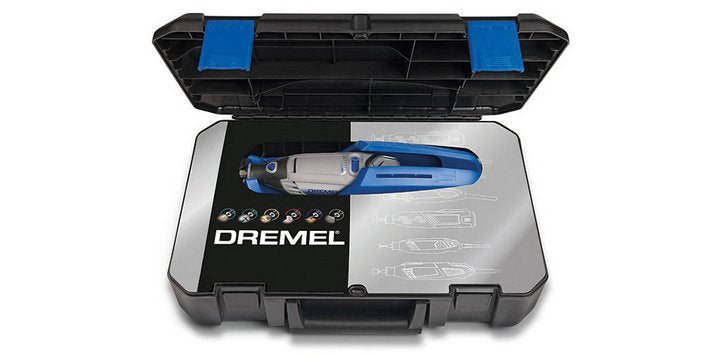 Herramienta Multifuncional Dremel 3000-1/25 Gris, 130 Vatios, Accesorios De 25 Piezas, Estuche