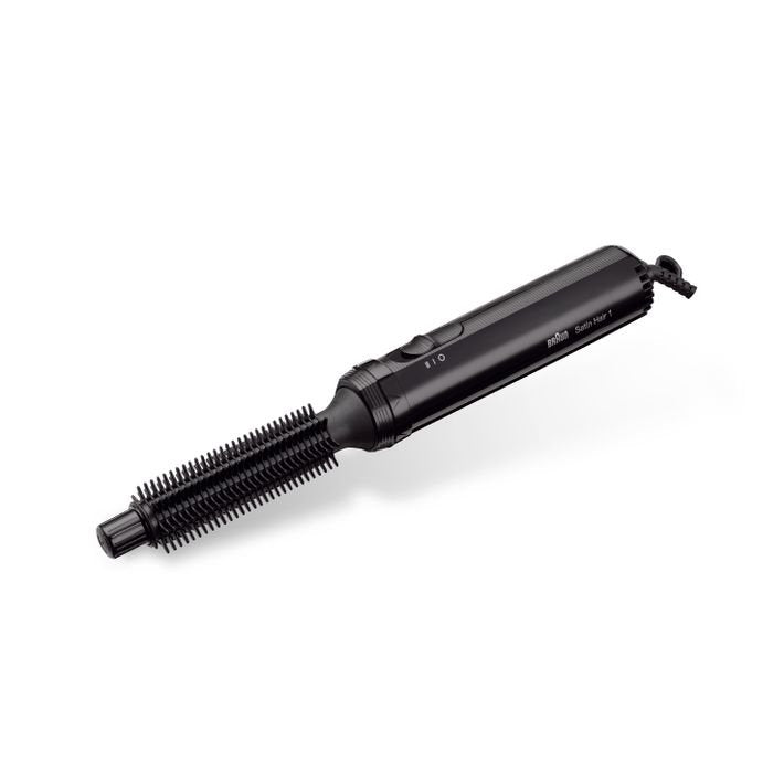 EAN 3030050182460 - Braun Satin Hair 1 AS110 Cepillo de aire caliente Caliente Negro 200 W 2 m imagen 1