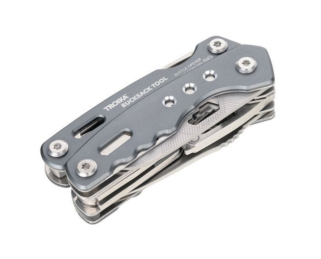 EAN 4024023202445 - TROIKA TOL46/GY alicate multiherramienta para bolsillo 15 herramientas Gris imagen 3