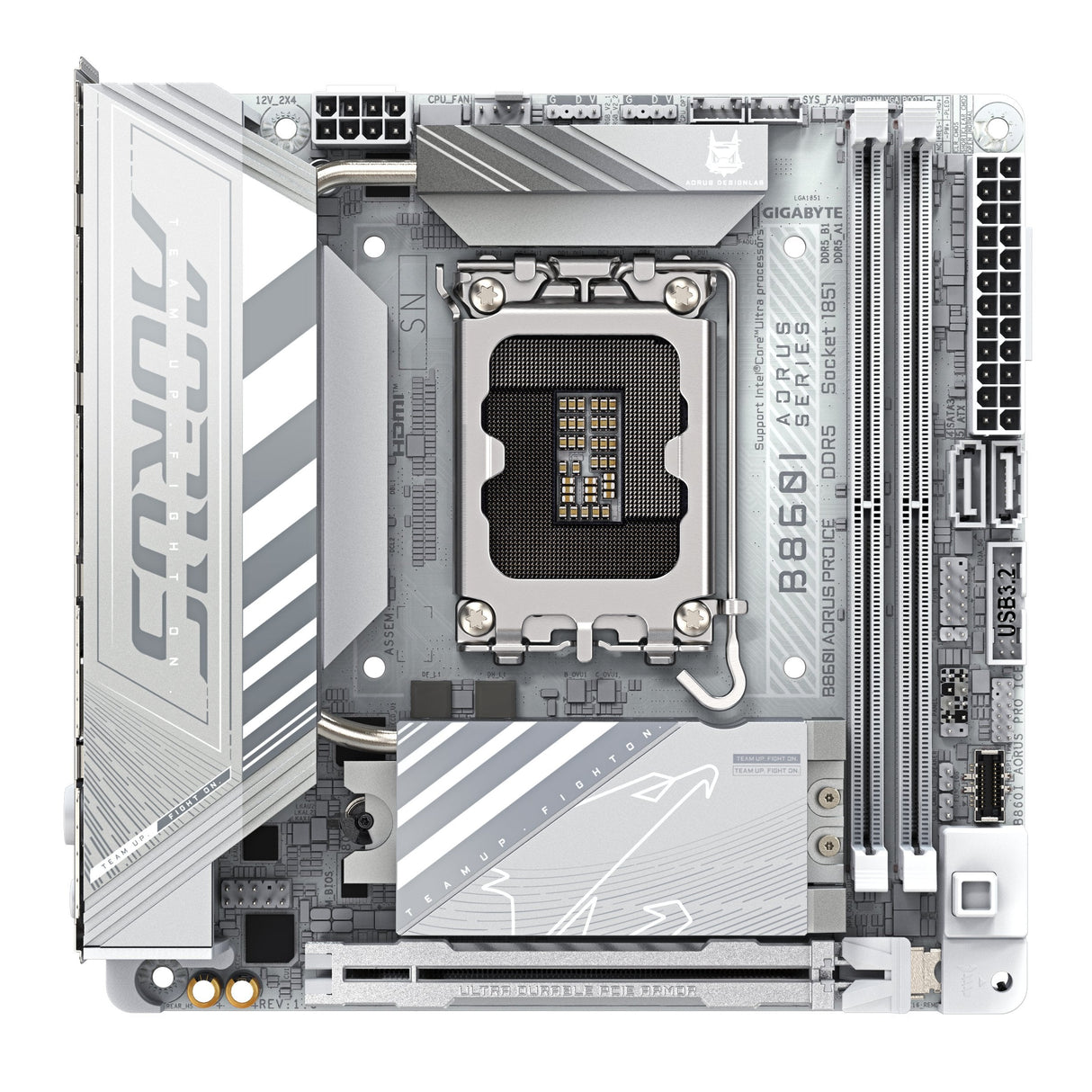 EAN 4719331867539 - GIGABYTE B860I AORUS PRO ICE placa base Intel B860 LGA 1851 (Socket V1) mini ITX imagen 2