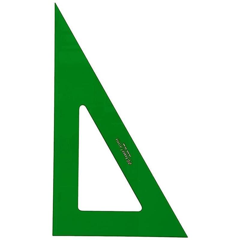 Faber - Castell Cartabón Sin Graduar 16cm Verde Pack