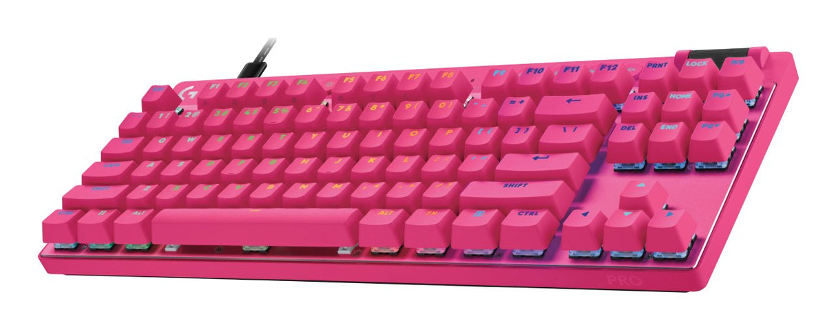 EAN 5099206126497 - Logitech G 920-013249 teclado Juego USB AZERTY Francés Rosa imagen 10