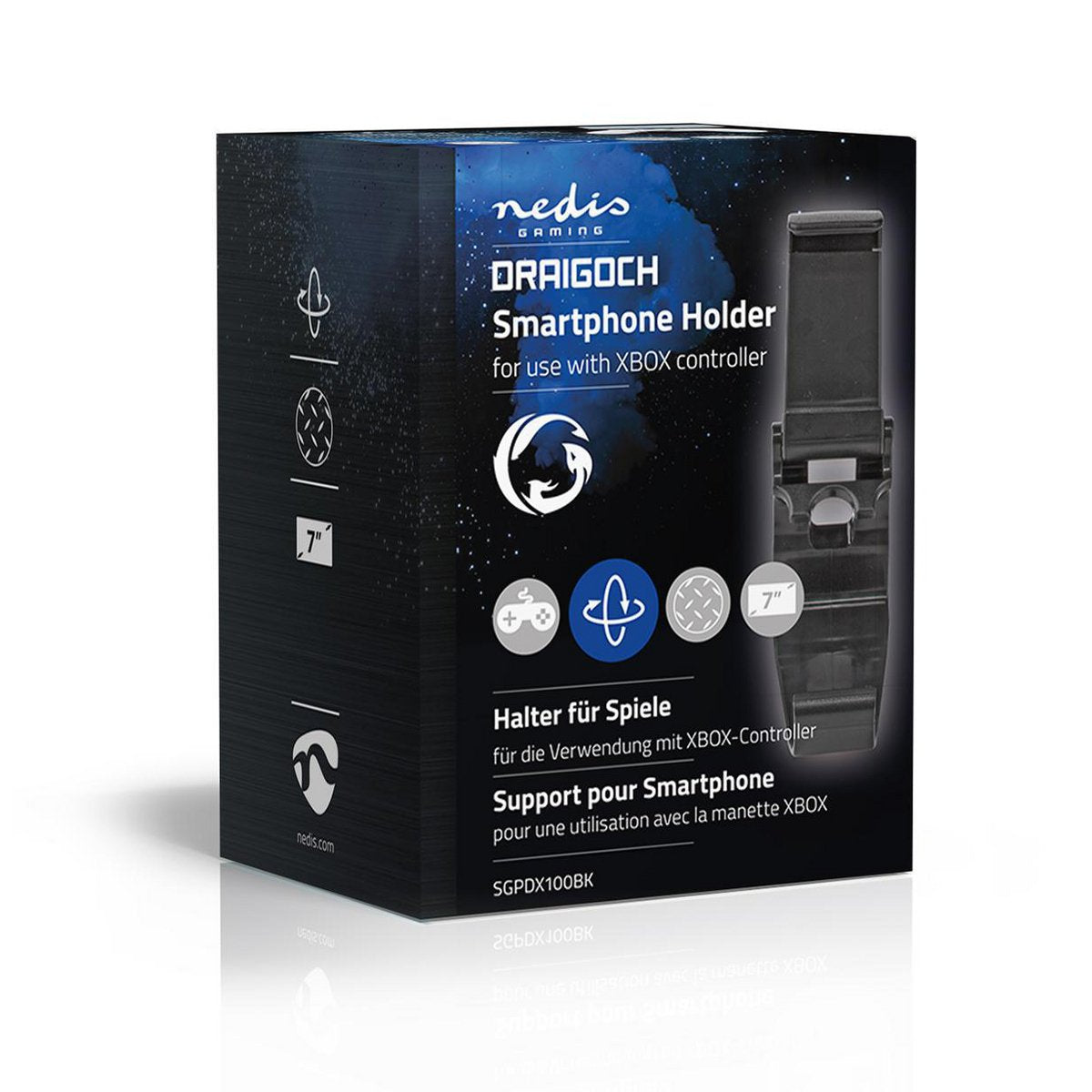 Nedis Soporte Gaming Para Smartphone 4.5 " 6.5 "