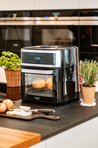 EAN 5903887803168 - Adler AD 6309 freidora Sencillo 13 L Independiente 2500 W Freidora de aire caliente Negro, Plata imagen 28
