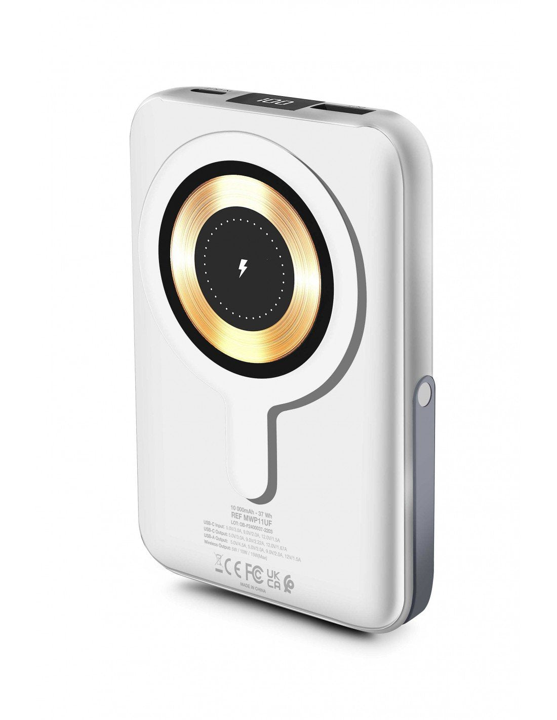 EAN 3760170885186 - Urban Factory Magnee Power 10000 mAh Cargador inalámbrico Blanco imagen 5