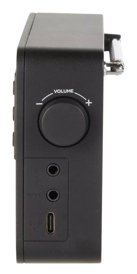 Denver Dab-57 Digitalradio Bt/Wecker Schwarz