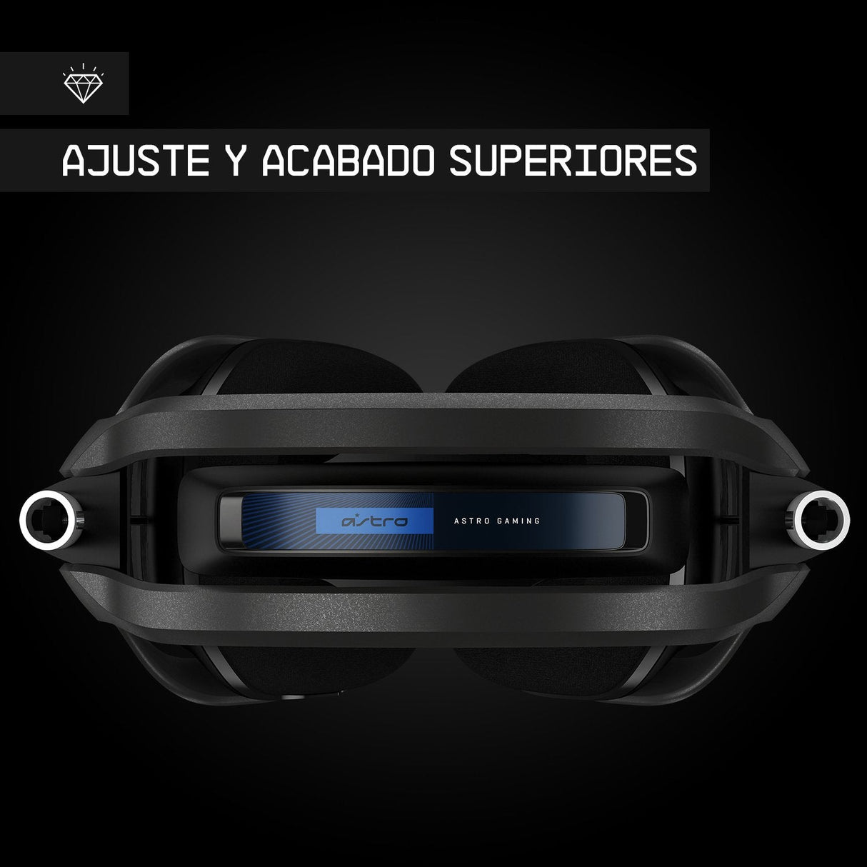 Auriculares Astro Gaming A40 Tr Juego Negro, Azul, Plata