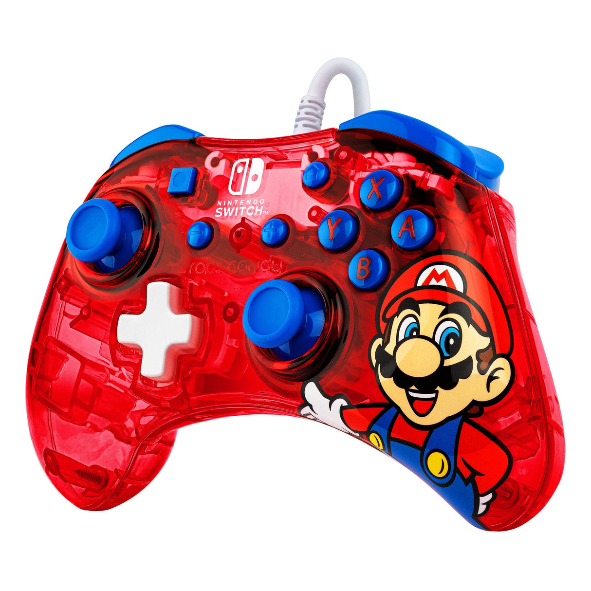 Controller Wired Rock Candy Mario