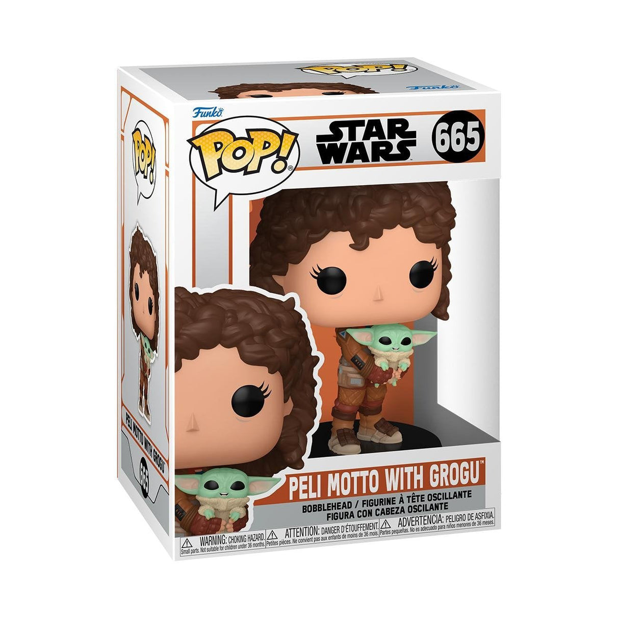 Funko Pop Mandalorian Peli Motto Con Grogu 76552