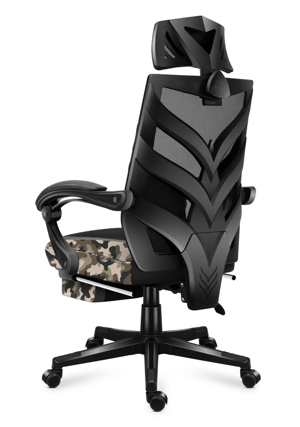 EAN 5903796011326 - Huzaro Combat 5.0 Silla para videojuegos de PC Asiento de malla Negro, Camuflaje imagen 10