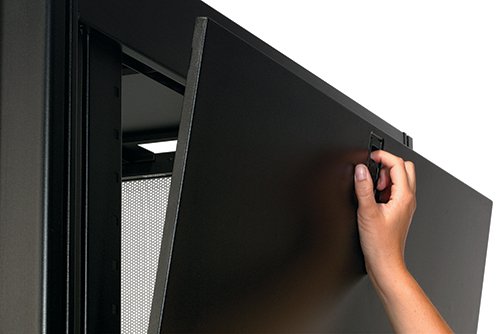 Apc Netshelter Sx 48u 750mm Wide X 1070mm Deep Enclosure With Sides Negro -2000 Lbs. Shock Packaging