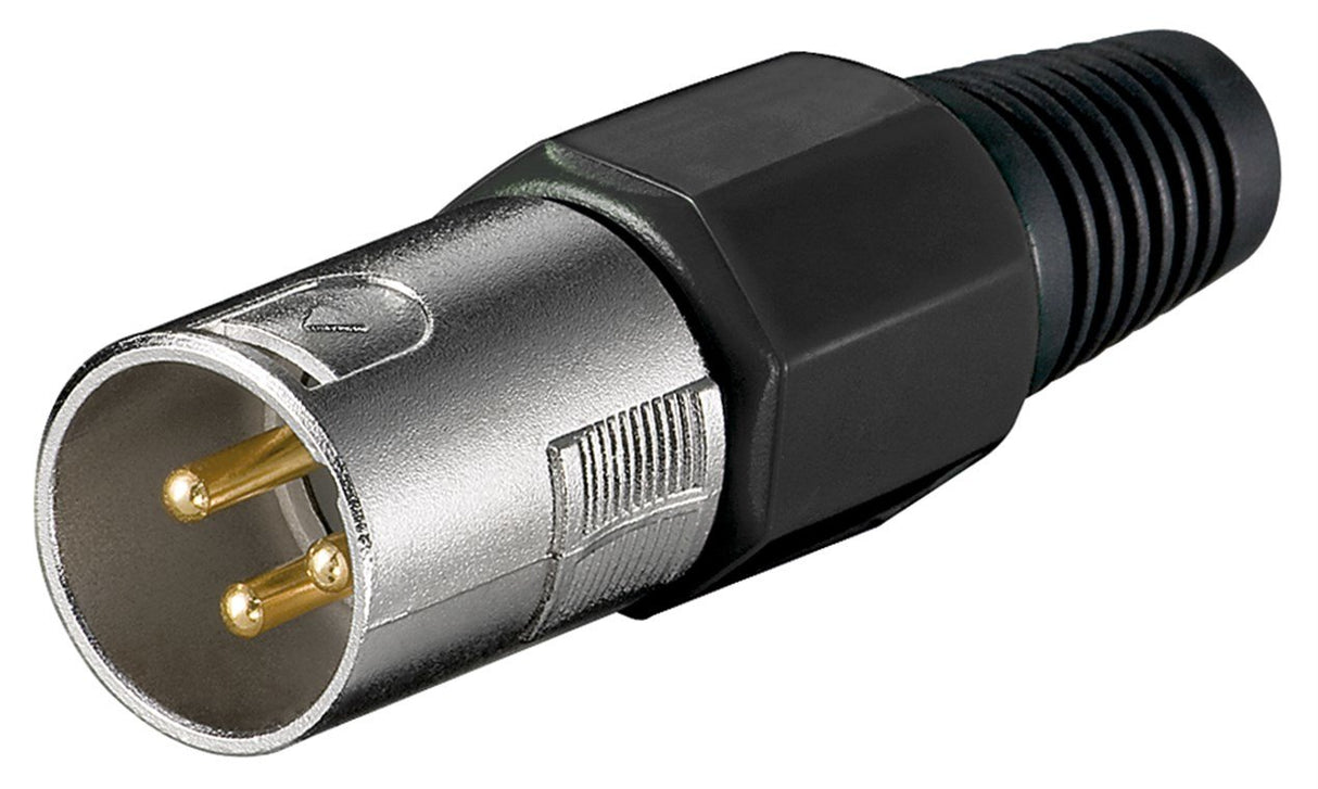 EAN 4040849117497 - Goobay 11749 conector XLR (3-pin) Negro, Metálico imagen 1