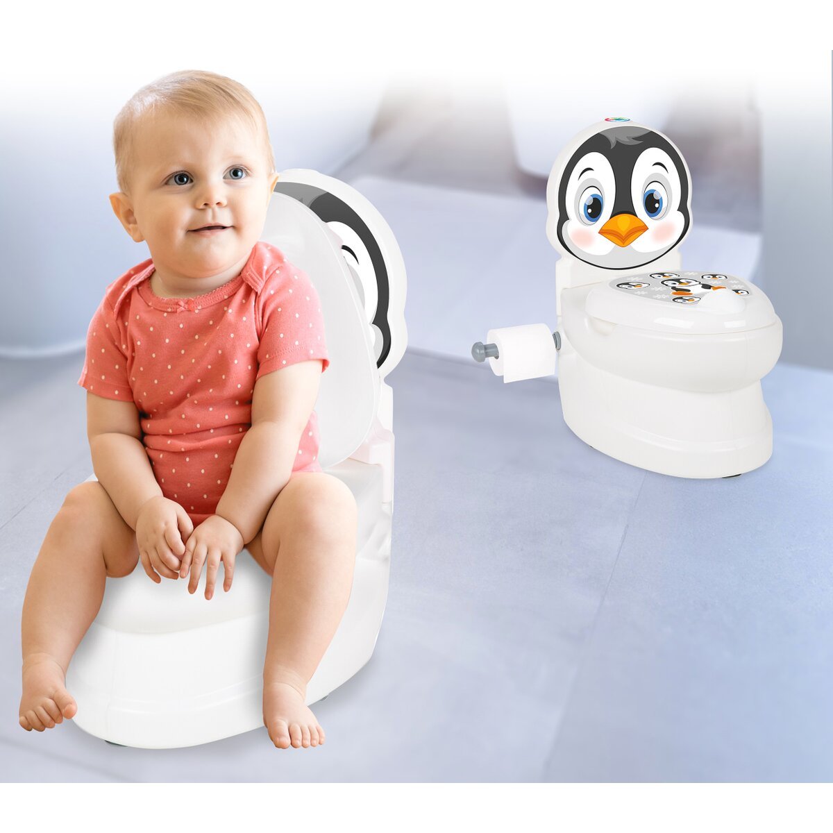 Jamara 460960 Adaptador Infantil Para Asiento De Inodoro Multicolor