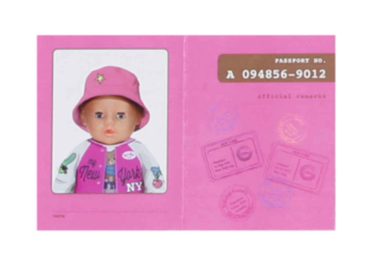 Zapf Creation Baby Born® Conjunto De Viaje Deluxe 43cm, Accesorios Para Muñecas 836316