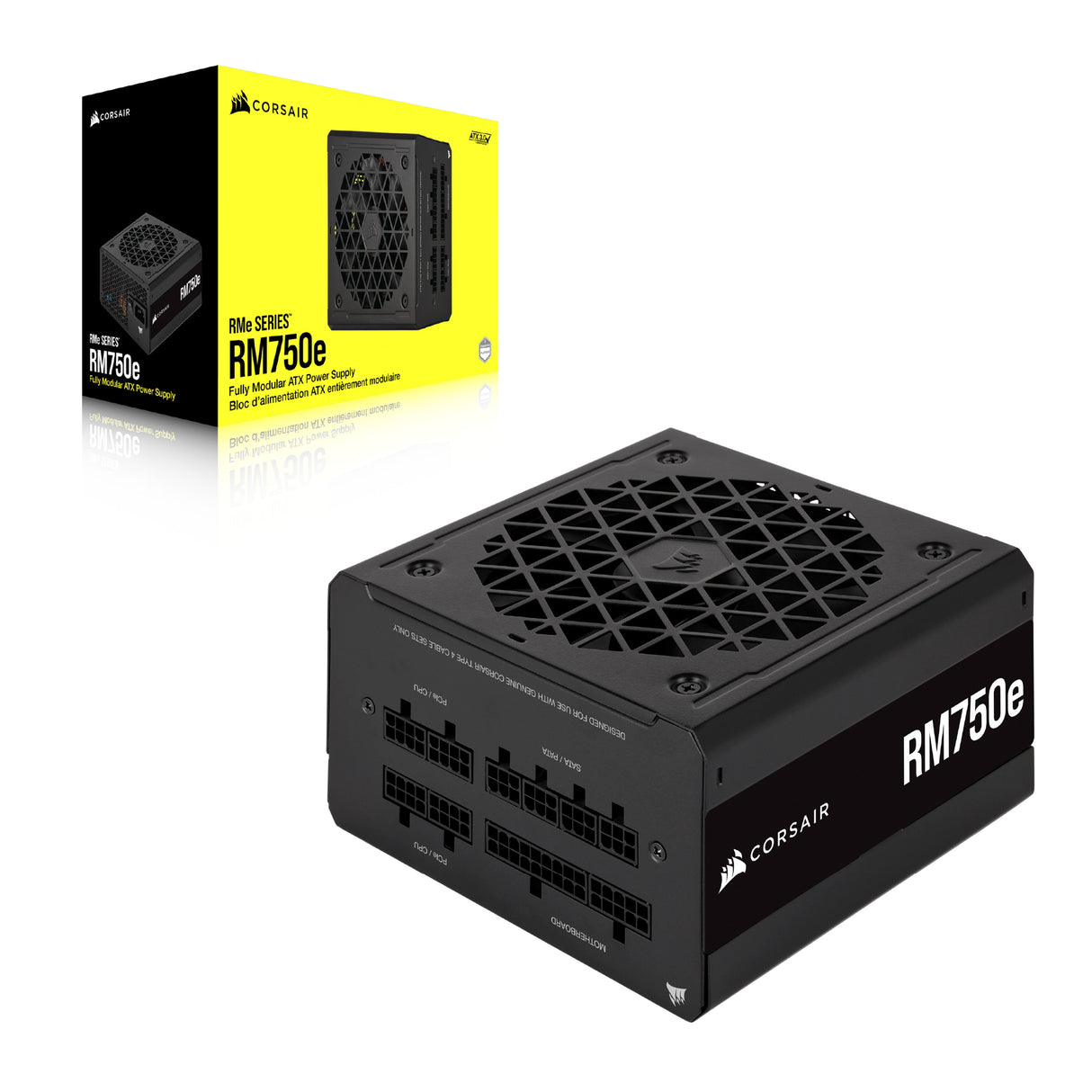 EAN 840006699347 - Corsair RMe Series RM750e unidad de fuente de alimentación 750 W 24-pin ATX Negro imagen 2