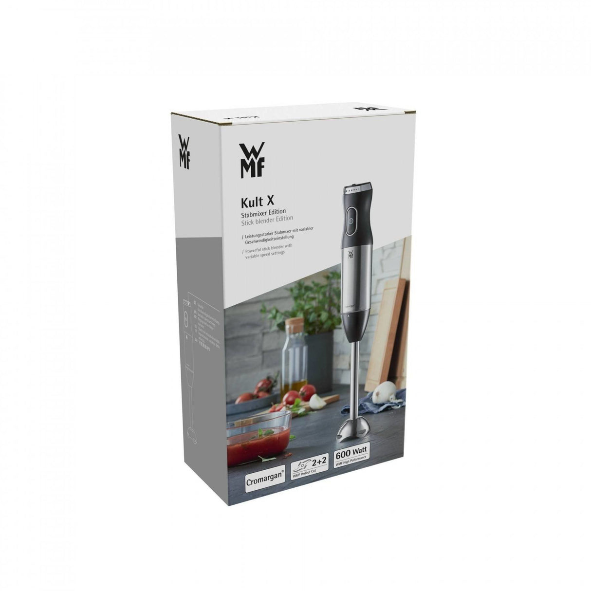 EAN 4211129131308 - WMF Kult X 04165500 Batidora de inmersión 600 W Negro, Metálico imagen 6
