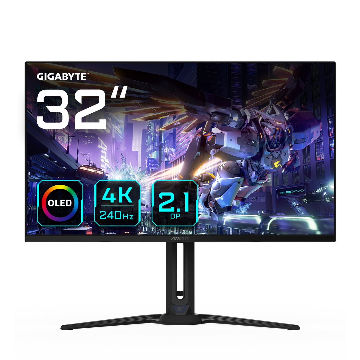 EAN 4719331858025 - GIGABYTE FO32U2P pantalla para PC 80 cm (31.5") 3840 x 2160 Pixeles 4K Ultra HD Negro imagen 1