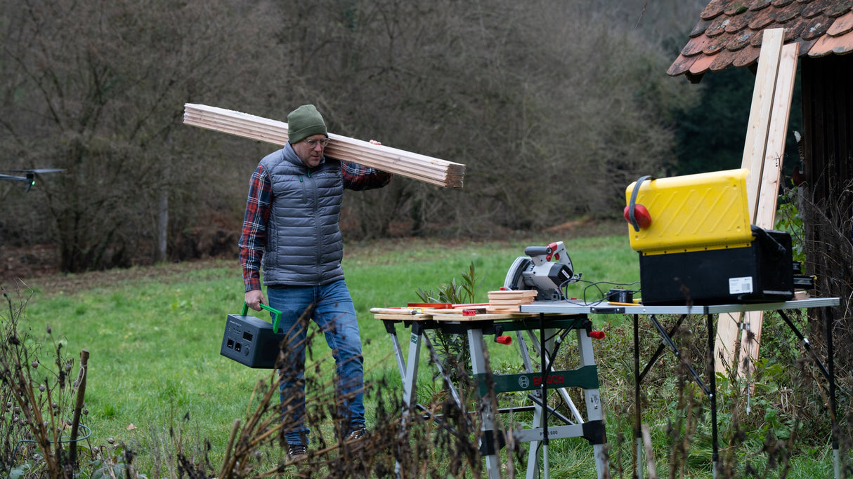 Apc Schneider Offgrid Portable Power Station 730 738wh Lithium-Ion 2 Schuko Sinewave