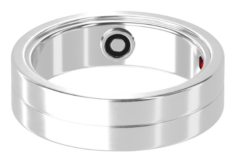 Anillo Inteligente Maxcom Mr100 9 60 Notificaciones Frecuencia Cardíaca Plata