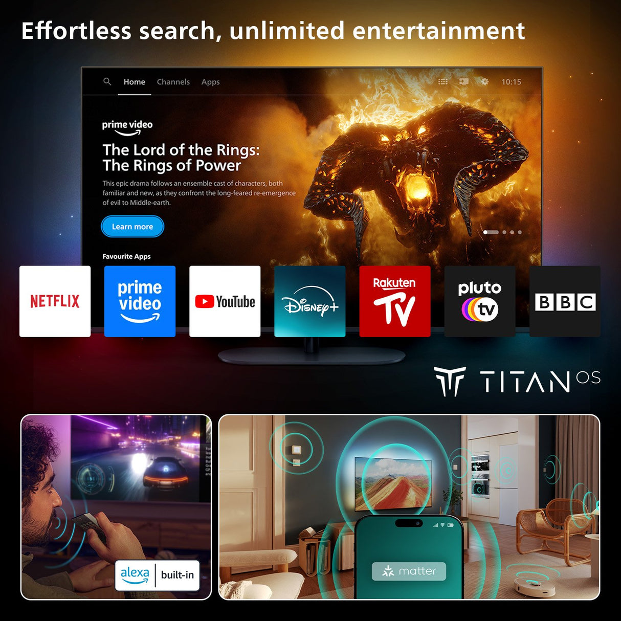 EAN 8718863045763 - Philips 43PUS8500/12 Televisor 109,2 cm (43") 4K Ultra HD Smart TV Wifi Negro imagen 6