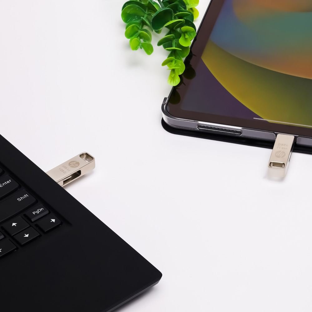 Usb 3.2 Hp 64gb X206c-A Otg Tipo-C Metal