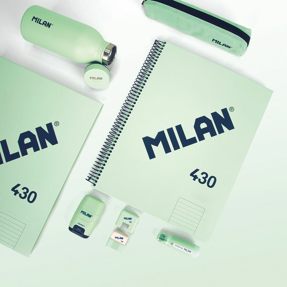 EAN 8411574104872 - Milan 57142E80GR cuaderno y block 80 hojas Verde imagen 5