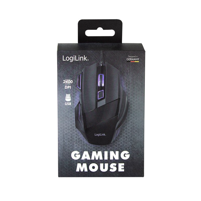 EAN 4052792061895 - LogiLink ID0202 ratón Juego mano derecha USB tipo A Óptico 2400 DPI imagen 7