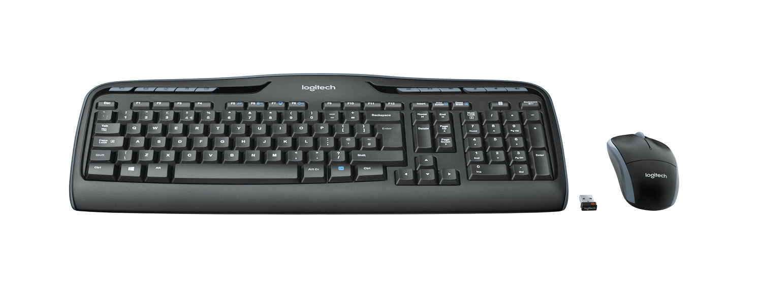 EAN 5099206073173 - Logitech Wireless Combo MK330 teclado Ratón incluido Oficina USB QWERTZ Alemán Negro imagen 1