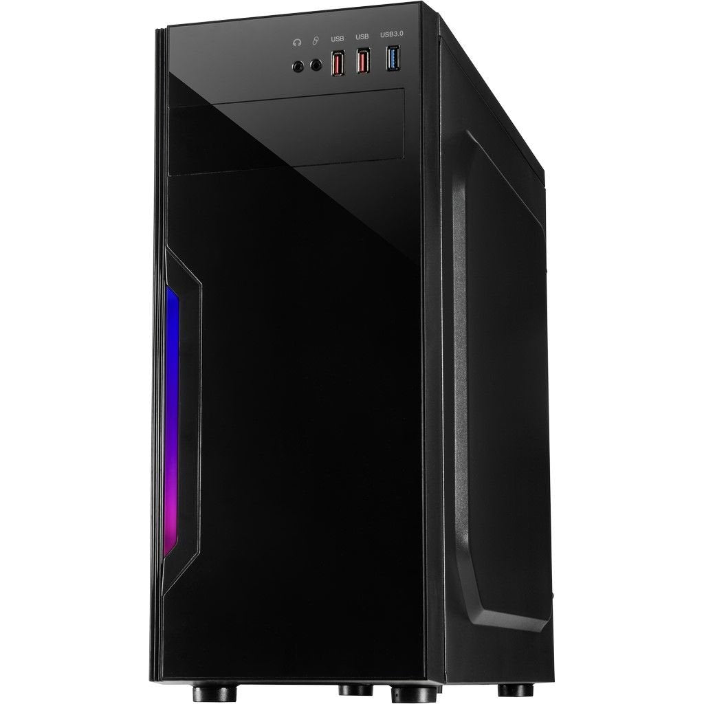 EAN 4260455644860 - Inter-Tech B-42 RGB Torre Negro imagen 3
