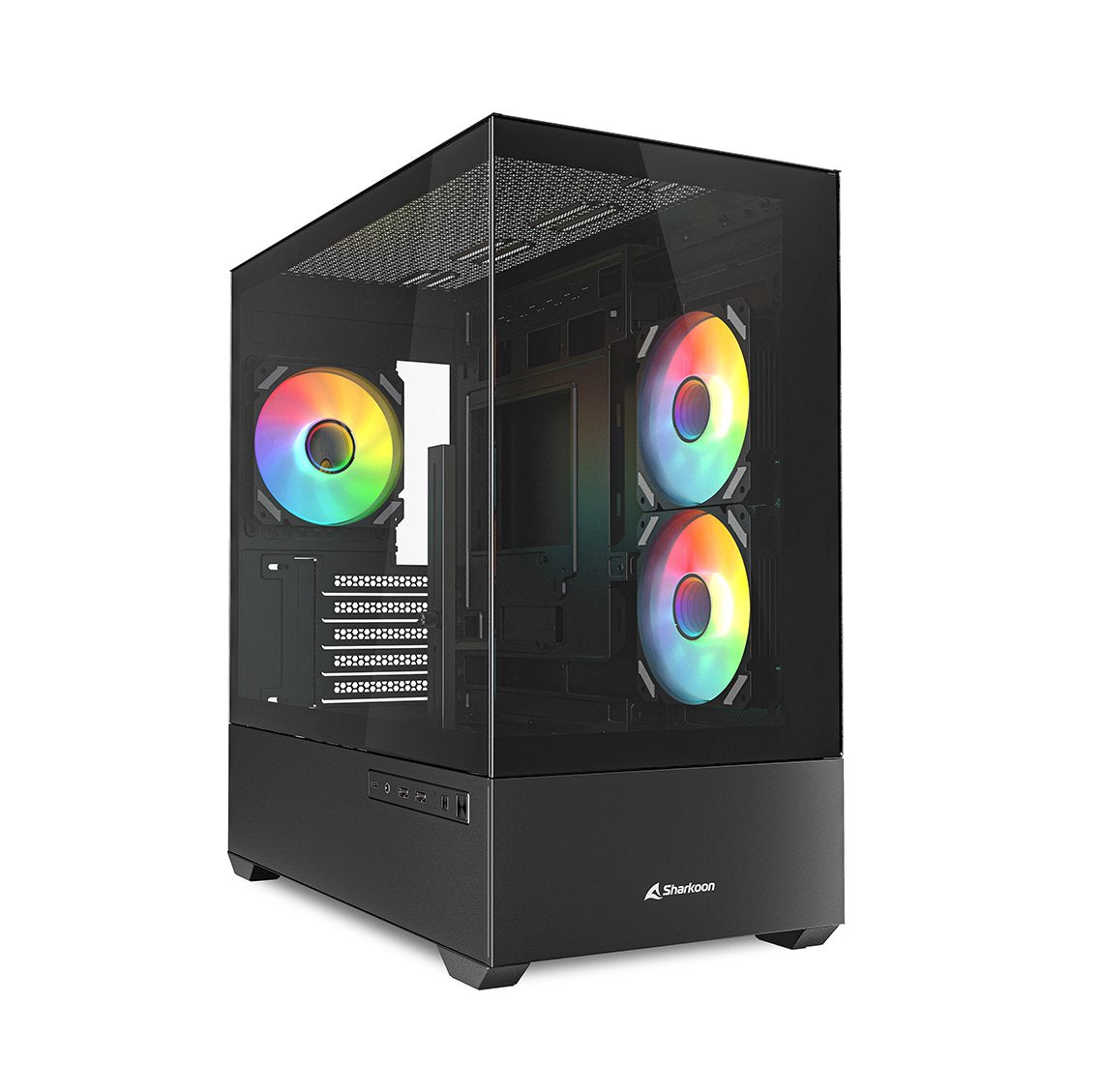EAN 4044951041794 - Sharkoon MK6 RGB Midi Tower Blanco imagen 1