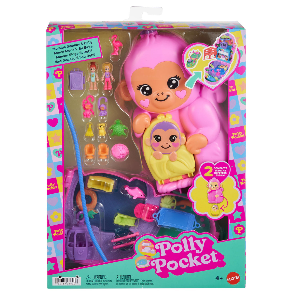 EAN 0194735218004 - Polly Pocket HWP04 set de juguetes imagen 9