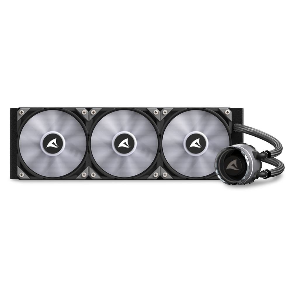 EAN 4044951038015 - Sharkoon S90 RGB Carcasa del ordenador, Procesador Sistema de refrigeración líquida todo en uno 12 cm Neg imagen 8