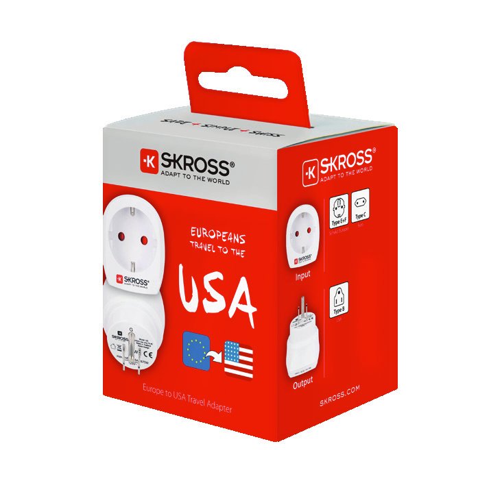 EAN 7640166320050 - Skross 1.500203-E adaptador de enchufe eléctrico Tipo B Universal Blanco imagen 3