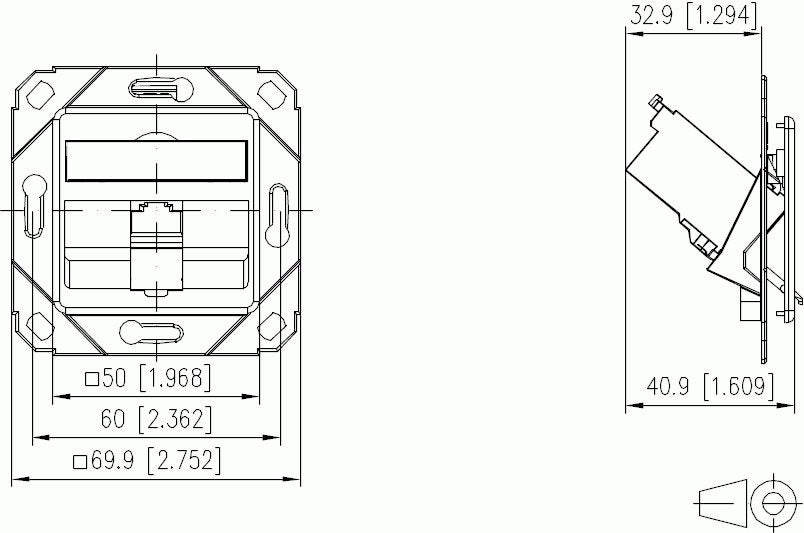 Caja De Conexiones Btr E-Dat Modul 8 (8) Upk Rw