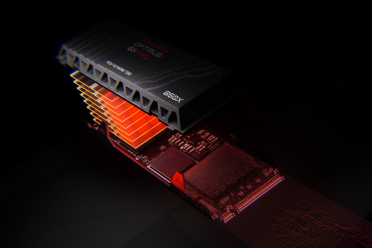 2 Tb Ssd Sandisk Optimus Gx Pro 850x Nvme Heatsink