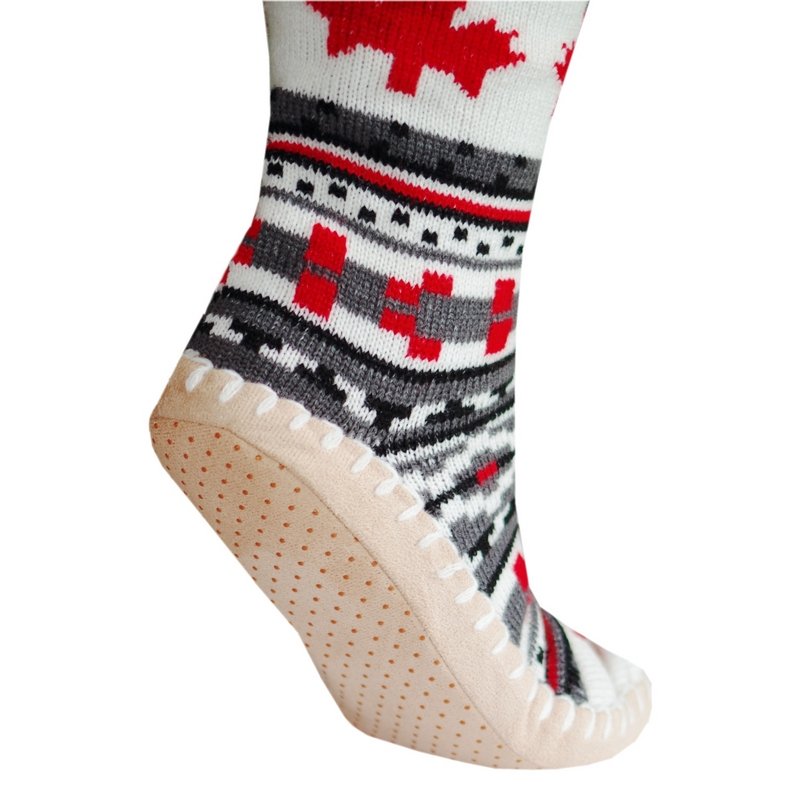 EAN 5908246727130 - Glovii GQ4M zapatillas Bota pantufla Unisex Gris, Rojo, Blanco imagen 4