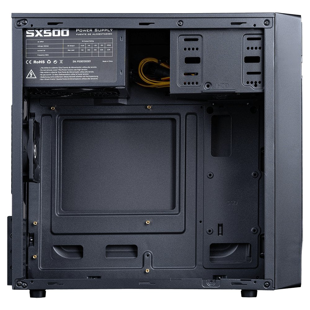 EAN 8436545693117 - Hiditec Q2 PRO PSU Mini Tower Negro imagen 4