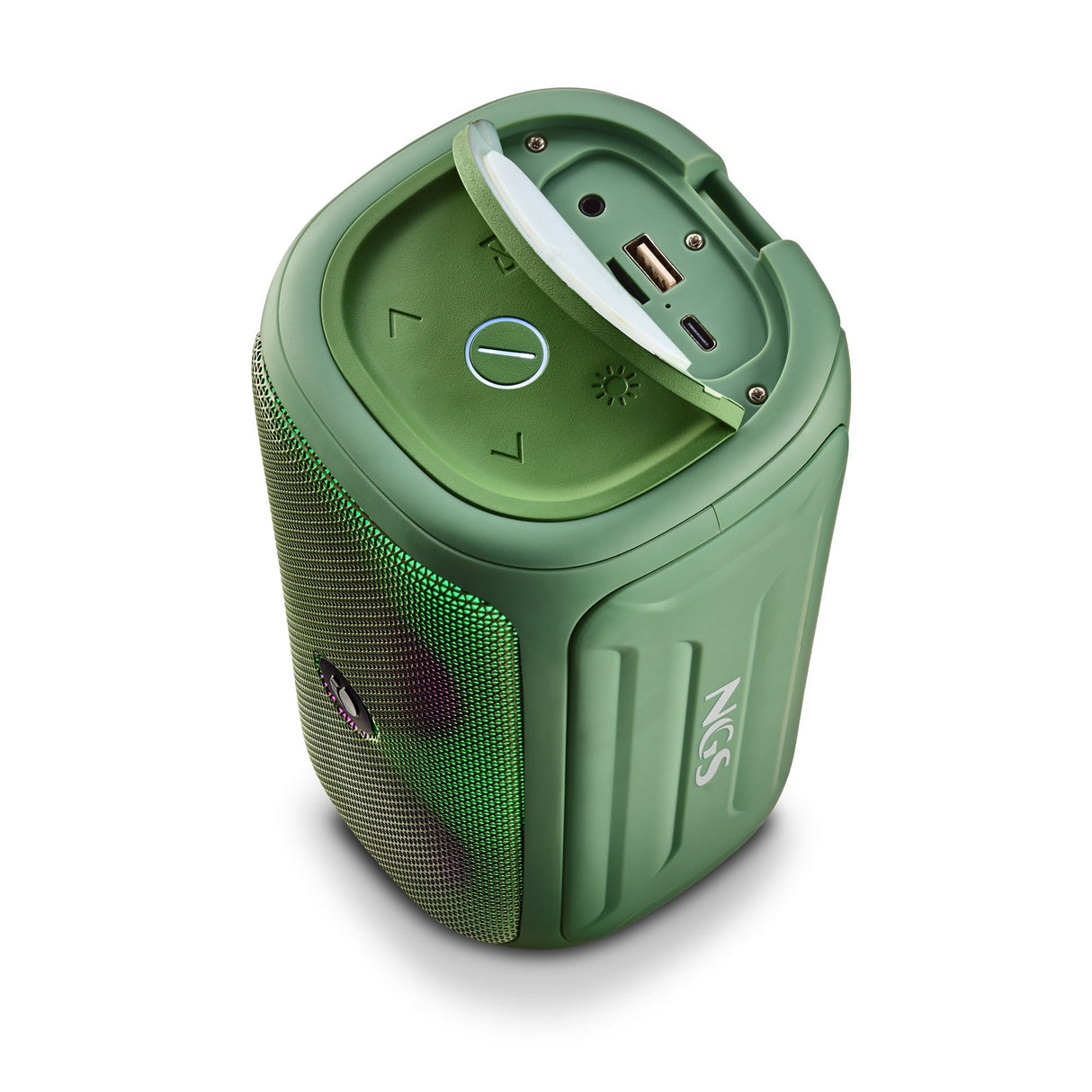 EAN 8435430622201 - NGS ROLLER BEAST Altavoz portátil estéreo Verde 32 W imagen 3