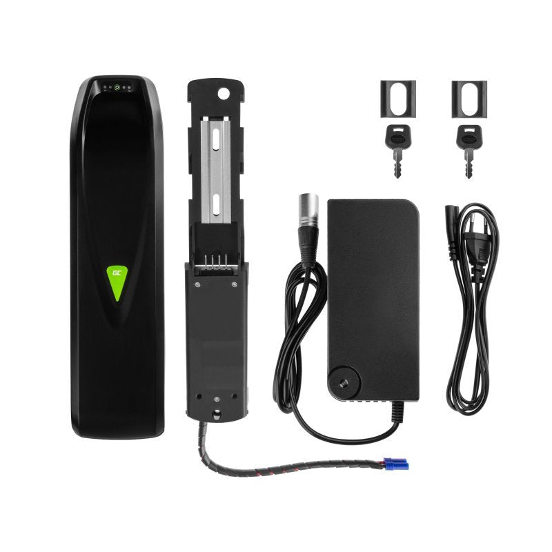 Green Cell Ebikegcf03 Batería Para Bicicleta Eléctrica 48v 14.5ah Li-Ion Con Cargador Powermove